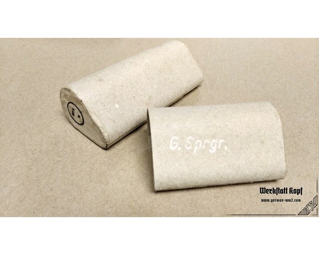 Gewehr-Sprenggranate cardboard case