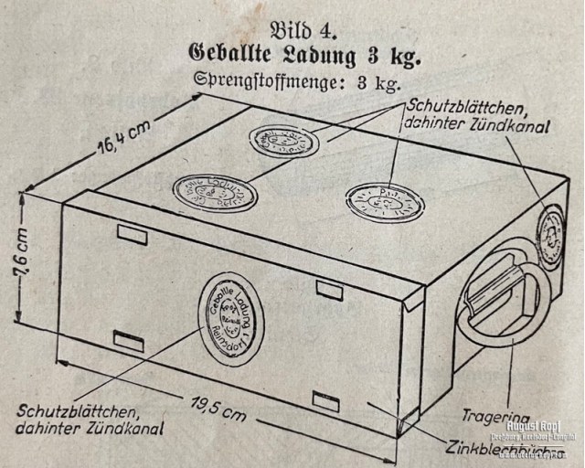 Sprengbüchse 24 Geballte Ladung (inert)
