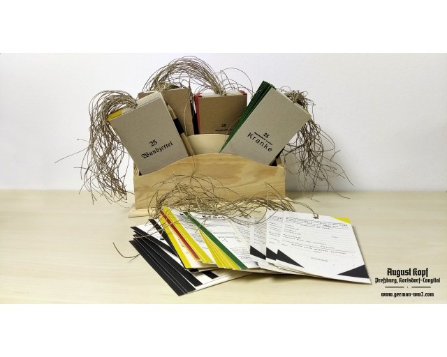 Set of 25 tags - Kranke / Diseased