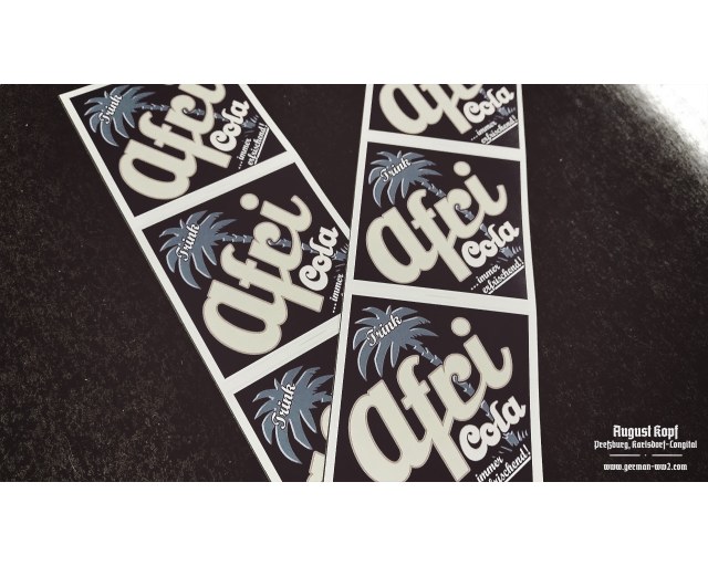 Africola stickers set 6pcs