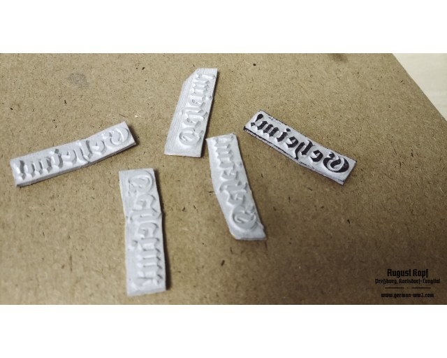 Rubber stamp: Geheim