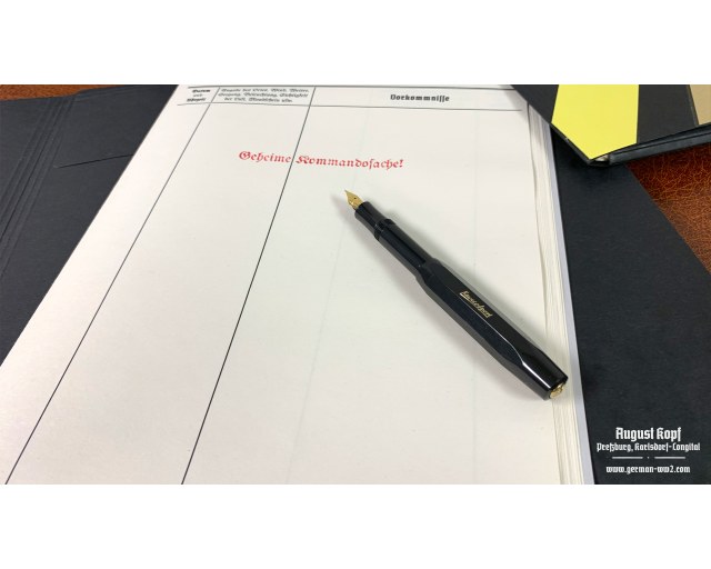 Fountain pen 1930/40 style - Medium nib