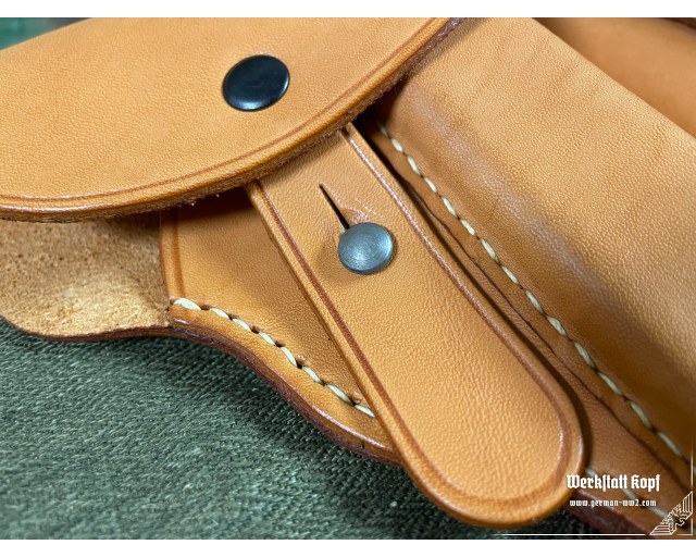 Pistole Mod. 27 holster - natural leather