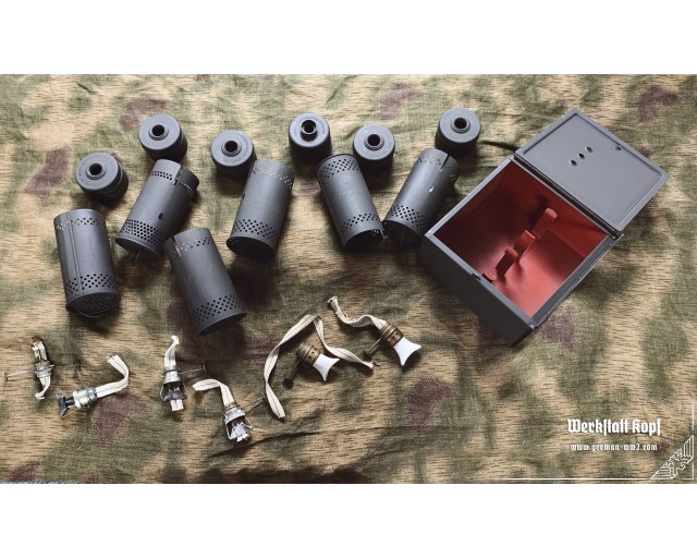 Complete Vehicle Heater set repro.