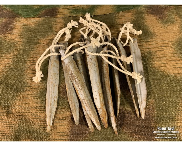 Postwar tent pegs #9 - single piece