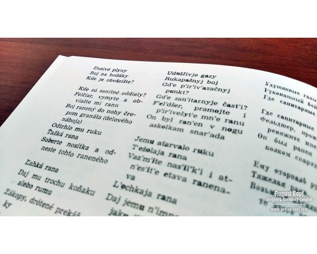 Slovník Slovensko-Ruský dictionary 1942