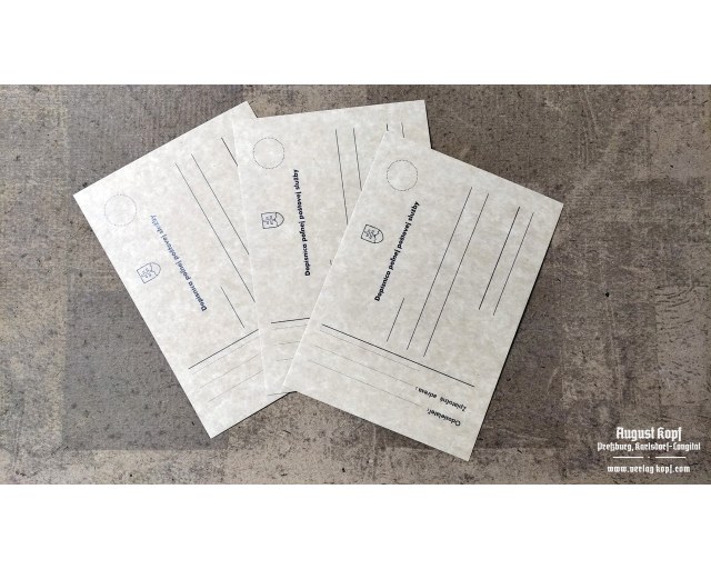Dopisnica SŠ 3pcs