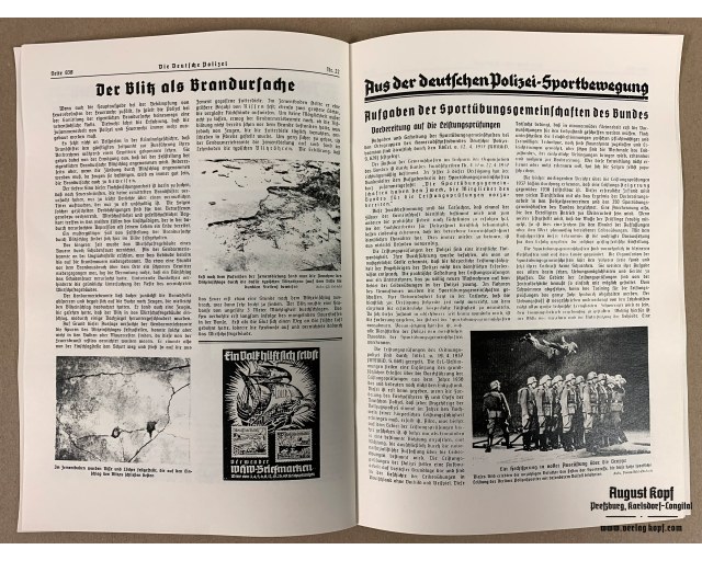 Polizei Magazine Februar 1939