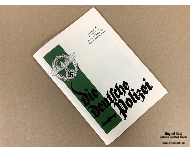 Polizei Magazine Februar 1939
