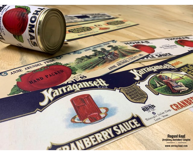 Set of 12pcs labels 1920c