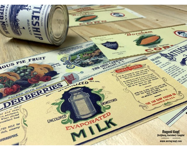 Set of 12pcs labels 1920d