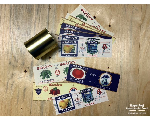 Set of 12pcs labels 1920e