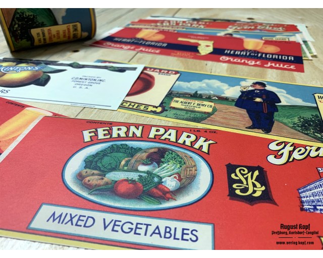 Set of 12pcs labels 1930e