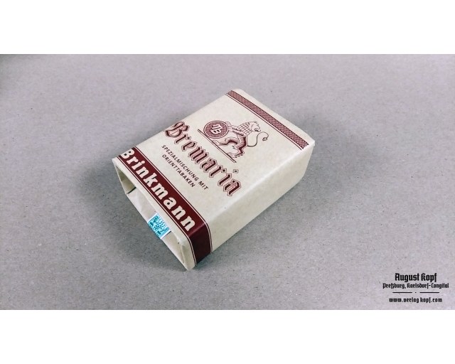 Bremaria tobacco package empty