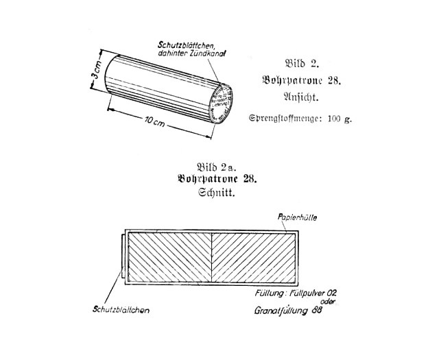 Bohrpatrone 28 - dummy repro