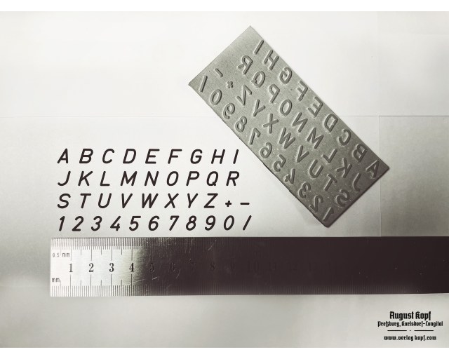 Stamp Typeset 1 Technical standard