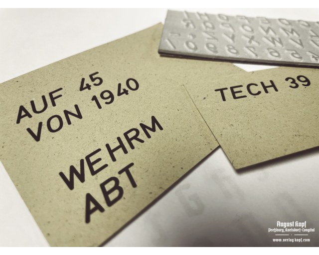 Stamp Typeset 1 Technical standard