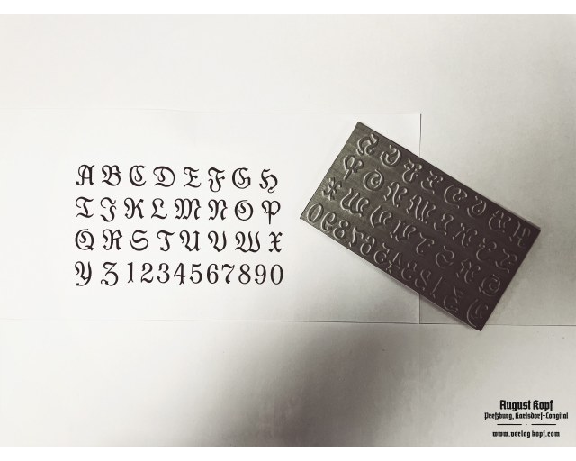 Stamp Typeset 2 Fraktur