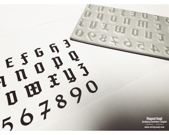 Stamp Typeset 3 Neo-Gothic