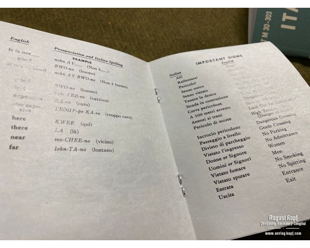 US - Italian Language Guide