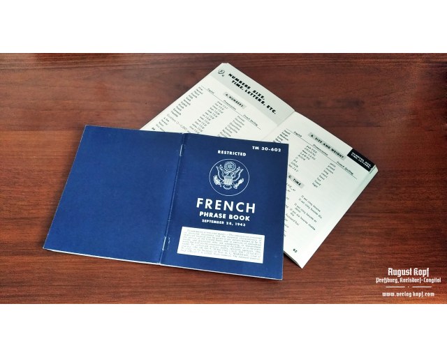 US - French Phrase Book