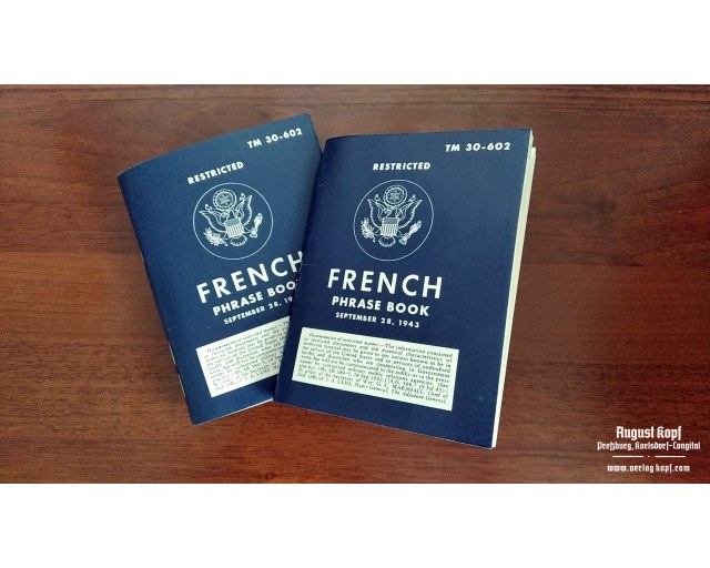 US - French Phrase Book