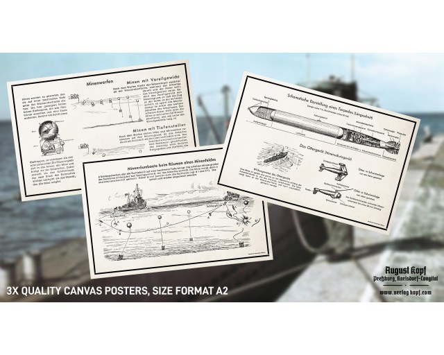 Bild Set Kriegsmarine Minen-Torpedo