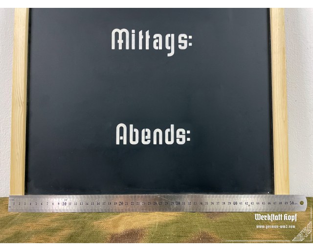 Speisetafel Chalkboard Feldkoch