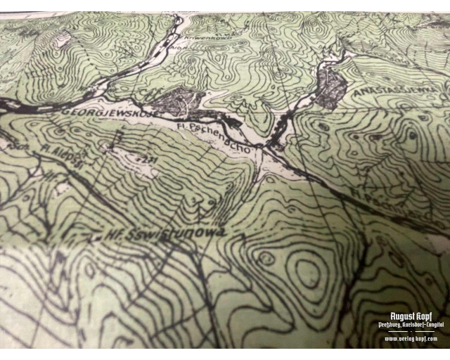 Sonderausgabe Heereskarte Maikop big set of 11 maps