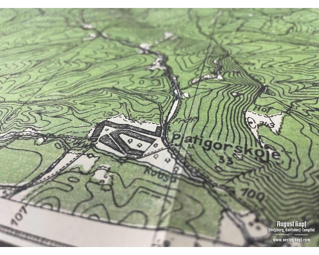 Sonderausgabe Heereskarte Maikop big set of 11 maps