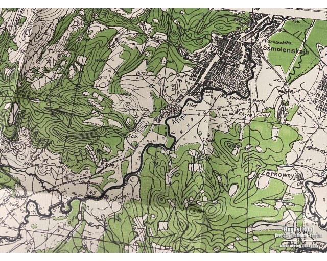 Sonderausgabe Heereskarte Maikop big set of 11 maps