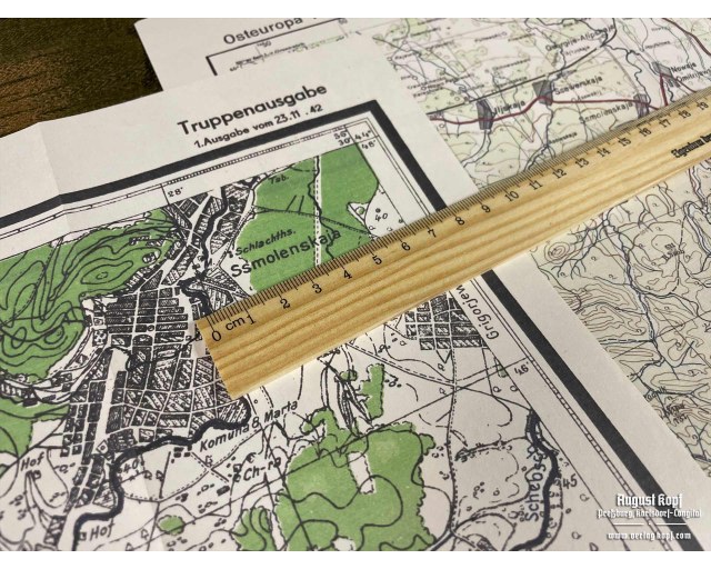 Sonderausgabe Heereskarte Maikop big set of 11 maps