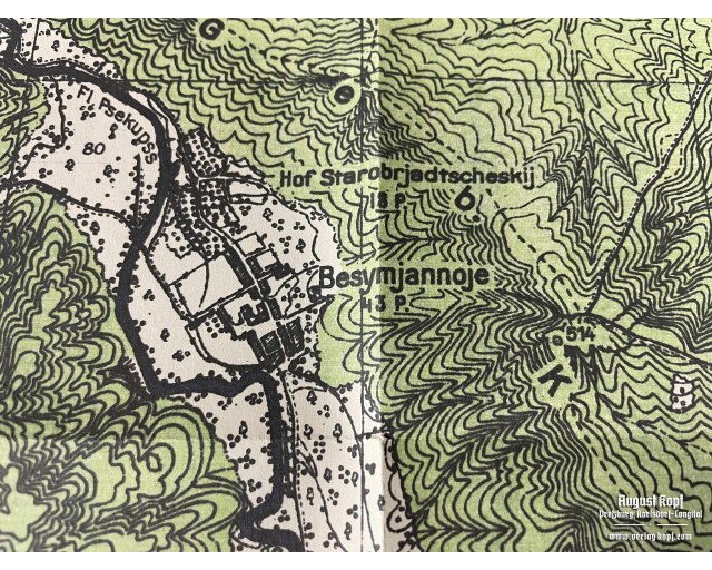 Sonderausgabe Heereskarte Maikop big set of 11 maps