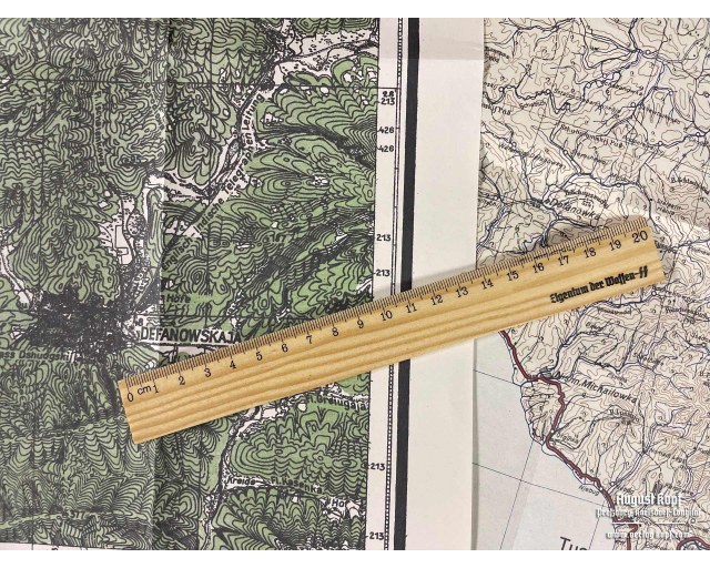 Sonderausgabe Heereskarte Maikop big set of 11 maps