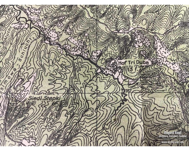 Sonderausgabe Heereskarte Maikop big set of 11 maps