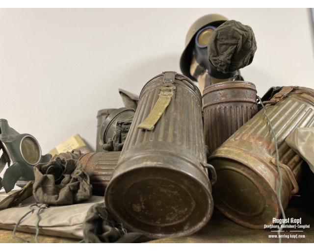 Gas mask can + gasplane set 1