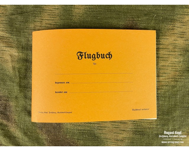 Luftwaffe Pilot Flugbuch v2