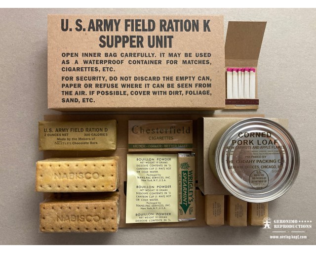 K RATION - Type II Set