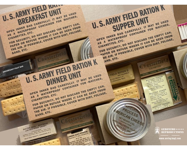 K RATION - Type II Set