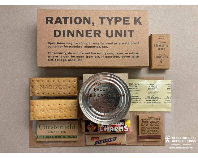 K RATION - Type III Set