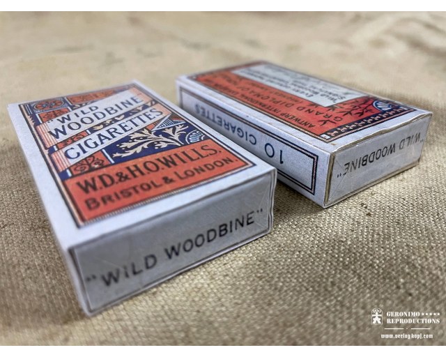 Pack of WW2 Cigarettes Wild Woodbine