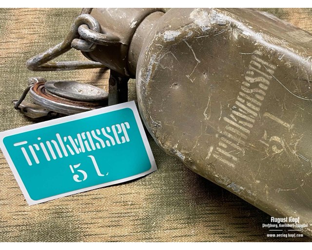 Stencil Trinkwasser 5l