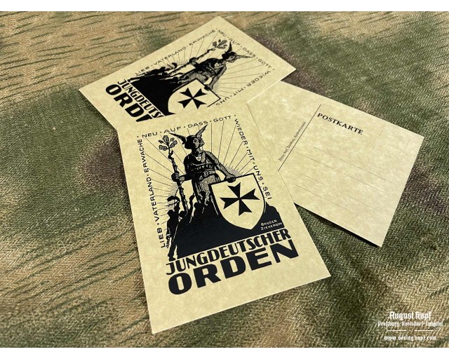 German Postcards JUNGDO 3pcs
