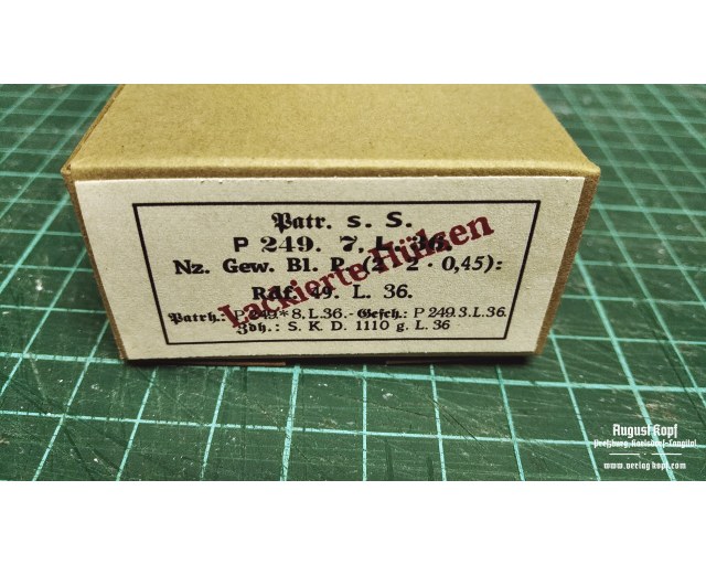Rubber stamp: Lackierte Hülsen 3x sizes