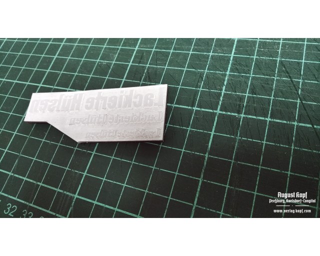 Rubber stamp: Lackierte Hülsen 3x sizes
