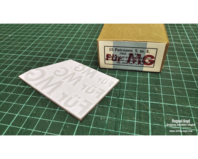 Rubber stamp: für MG 3x sizes