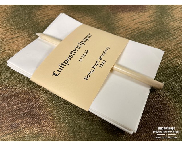 Luftpostbrief paper sheets 10pcs