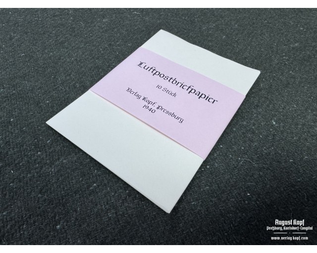 Luftpostbrief paper sheets 10pcs