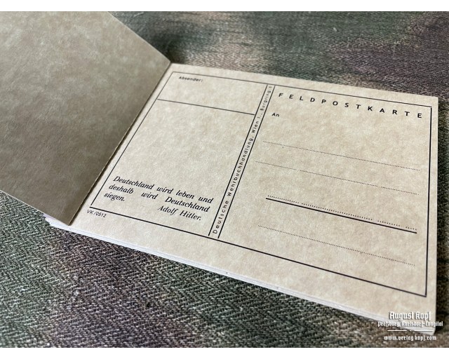 WW2 Postcard block 10pcs Feldpostkarte