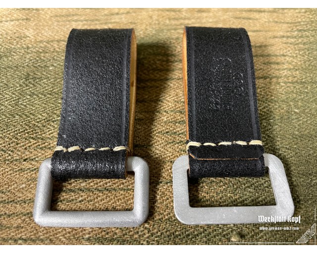 Leather belt loop repro 1piece aluminium